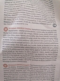 Brit Animals Chinchilla 1,5kg - 3