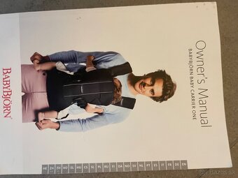 Babybjörn Nosič ONE , Classic Denim - 3