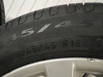 Predám BMW disky+letné pneumatiky 245/45/R18 - 3
