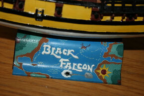 Model pirátskej lode Black Falcon - 3