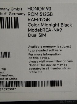 Honor 90 5G 12GB RAM, 512GB ulozny priestor - 3