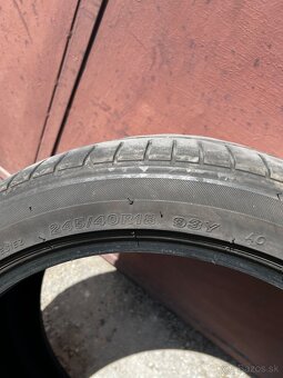 4ks letné pneumatiky 245/40 R18 - 3