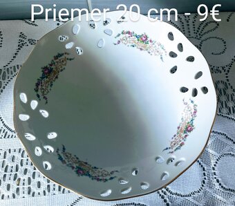 Porcelán - misy na servírovanie - 3