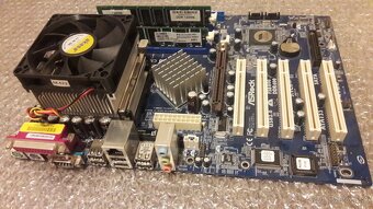Základná doska ASRock P4V88 + procesor + RAM - 3