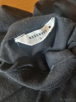 Damsky čierny rolák Reserved S/36 - 3