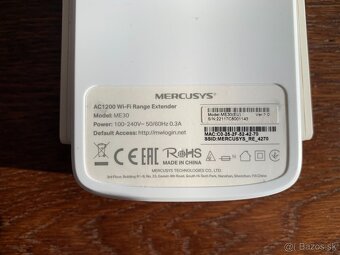 Wifi extender Mercusys AC1200... - 3