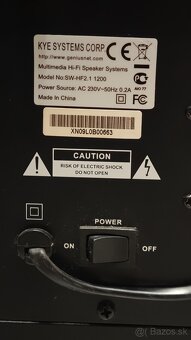 Predám repro GENIUS - 3