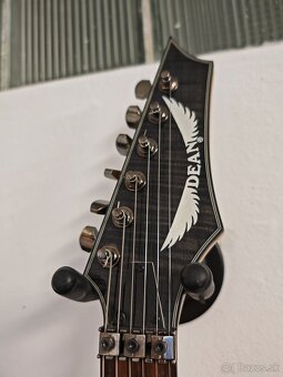 Dean Custom 350FR Transparent Black - 3