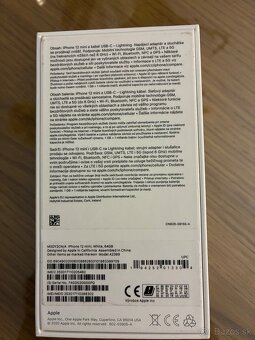 Predám Apple Iphone 12 mini White 64 GB - 3