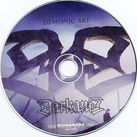 CD Darkane – Demonic Art 2008 digipack - 3