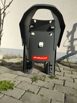 Bicykel s detskou sedackou cerveny - 3