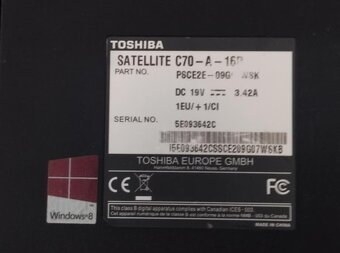 TOSHIBA Satellite C70-A-16R - 3