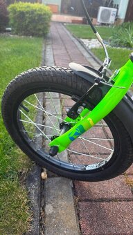 Predám detský bicykel zn. Kenzel zelený - 3