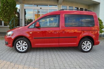 VW CADDY 1.6 TDI, FÓLIE, ŤAŽNÉ, ALU R16, ORIGINÁL 148.762 KM - 3