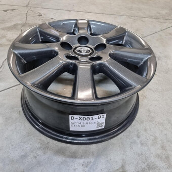 TOYOTA disky 5x114,3 R16 6,5J ET45 - 3