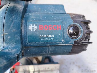 Pokosová píla Bosch GCM 800 S (Veľmi dobrý stav) - 3
