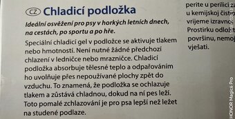 Nová chladiaca podložka 50 x40cm. . - 3