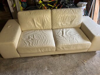 Celokožený gauč. - 3