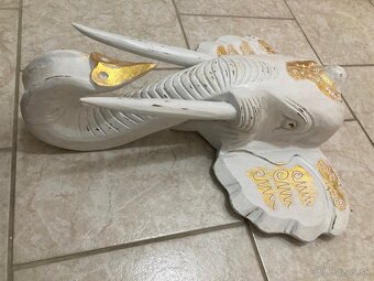 Ručne robená nástenná dekorácia z exotického dreva - 3