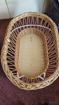 Prútený košík pre bábätko - 3