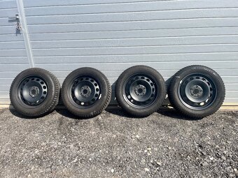 5x112 R16 + zánovné zimné pneu Goodyear - 3