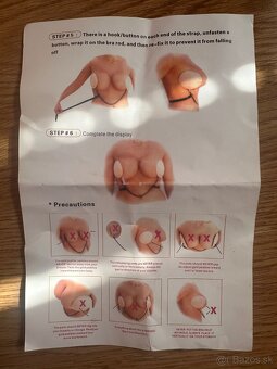 Neviditeľná univerzálna podprsenka bezšvová push up - 3