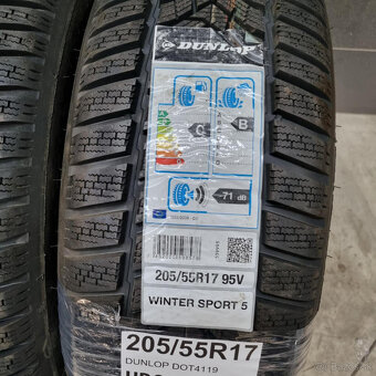 Zimné pneumatiky 205/55 R17 DUNLOP DOT4119 - 3