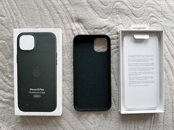 NOVÝ kryt pre Apple 15 Plus tkaninový - zelený - 3