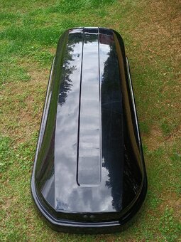 Strešný box 185cm - čierny lesklý - 3