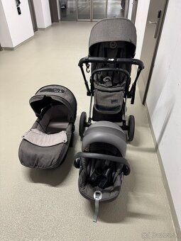 Cybex Priam - Set - Sedačka, Vanička, Vajíčko, Báza - 3