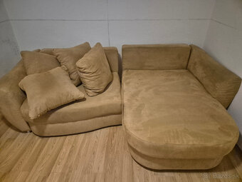 Predám roztiahnuteľný gauč s úložným priestorom. - 3