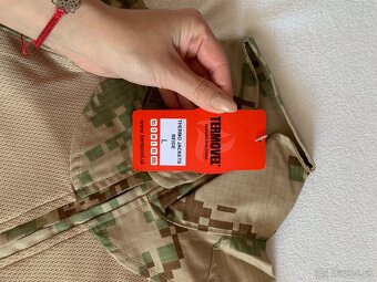 Taktické tričko combat púštne vzor digital - 3