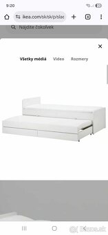 Postel IKEA rozkladacia - 3