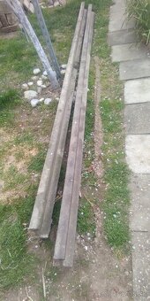 Koľajnica 3m. Dve koľajnice - 3