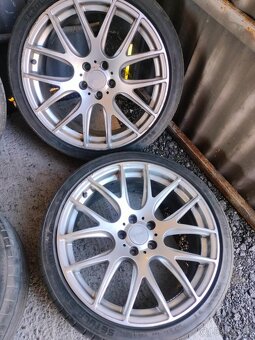 4ks alu disky 5x112 R19 pneu 245/35 r19 - 3