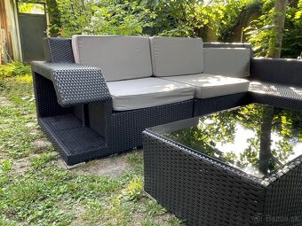 Záhradné "L" sedenie - takmer nové - 3