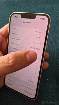 iPhone 14 128GB, White, pôvodný stav - 3