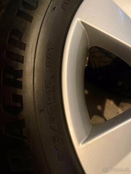 Škoda Nyota R16 6,5J x 16“ ET 41 ORIGINÁL 215/60 R16 5x112 - 3