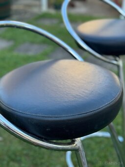 Dizajnové barové stoličky – set 2 ks - 3