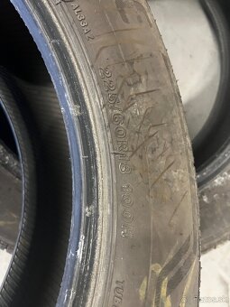 Predám 4x bridgestone 225/60r18 - 3