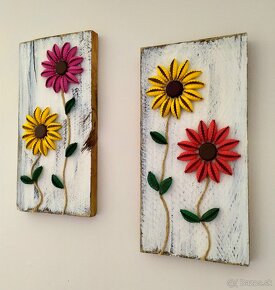 Kvety na dreve, 34 x 17 cm - 3