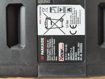 Bateria parkside 12ah/20v - 3