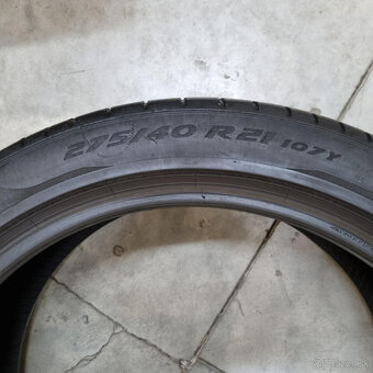 2ks Letné pneumatiky 275/40 R21 PIRELLI DOT0722 - 3