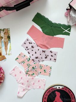 Victoria’s Secret PINK tanga nohavičky S - 3