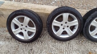 Sada elektrónov Peugeot s pneu Matador 205/55 R16 celoročne - 3