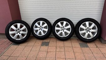 VW kolesá 5x112, 205/55r16 - 3