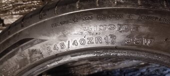 Ponúkame vám na predaj letné pneumatiky 245/40/17 - 3