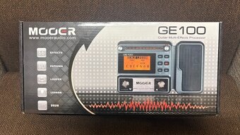 NOVÝ MOOER GE 100 Gitarový multiefekt - 3