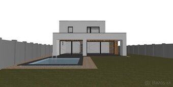 Predám rozostavaný luxusný RD v obci OPOJ - 3