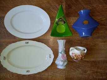 Porcelánové dekorácie sošky a podnosy - 3